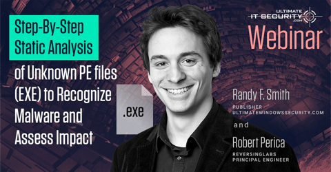 Step-By-Step Static Analysis of Unknown PE files (EXE) to Recognize Malware and Assess Impact
